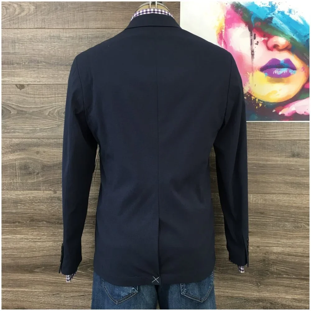 New Kenneth Cole Mens Blazer Sport Coat Two Button Jacket‎ Size 42R Casual Suits